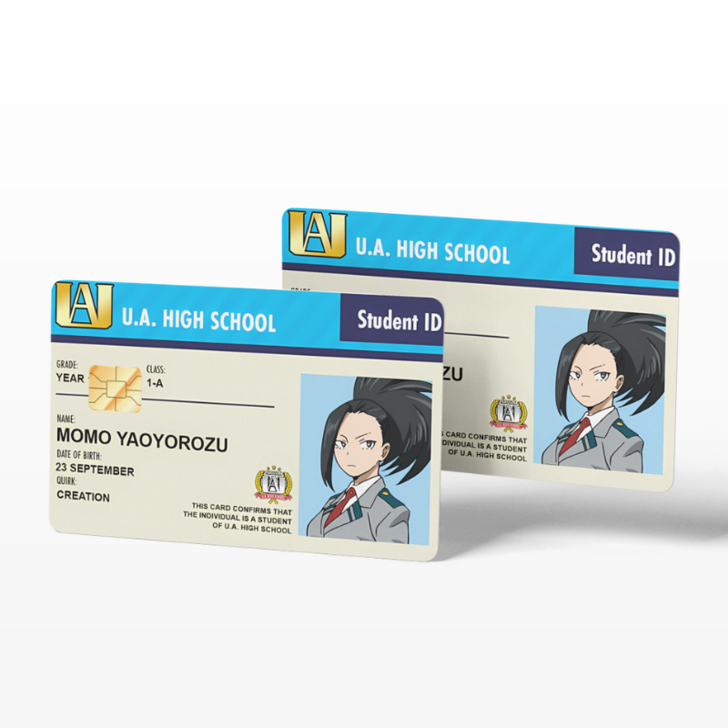 Student ID Momo Yaoyorozu (Holographic)