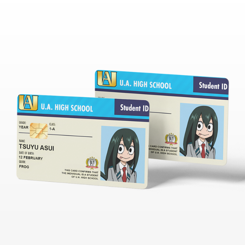 Student ID Tsuyu Asui (Holographic)