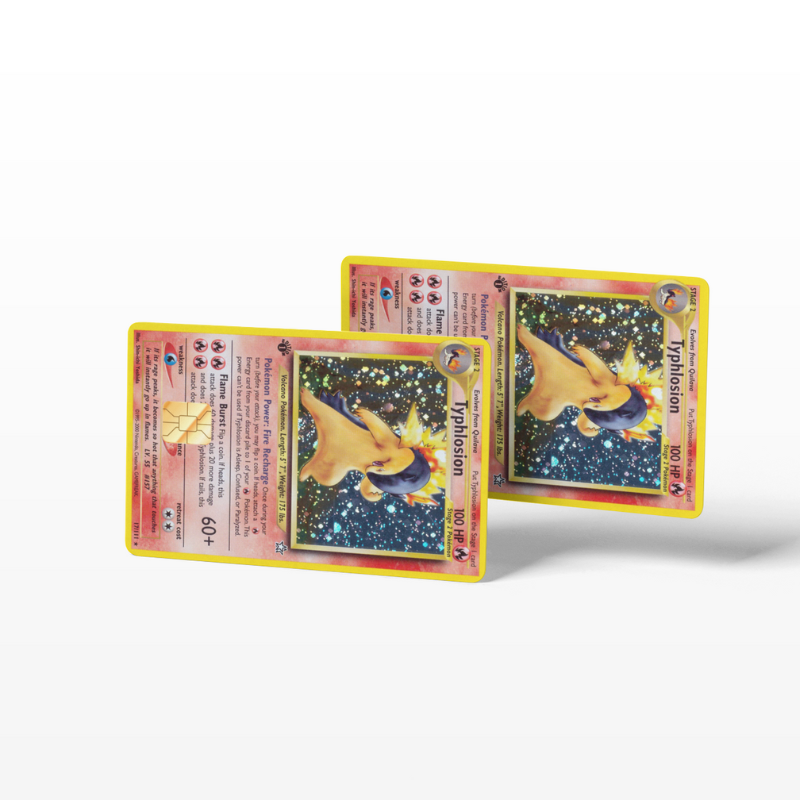 Pokemon Card Typhlosion (Holographic)